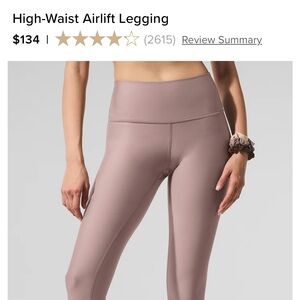 ALO Yoga Mauve Apparel